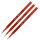 ONLINE® magiXX Gelschreiberminen rot 0,7 mm 3 St.