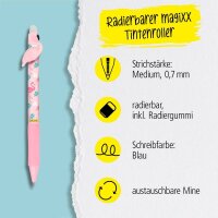 ONLINE® magiXX Fun Dreams Gelschreiber Flamingo 0,7 mm, Schreibfarbe: blau, 1 St.
