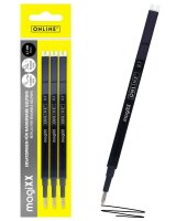 ONLINE® magiXX Gelschreiberminen schwarz 0,7 mm 3 St.