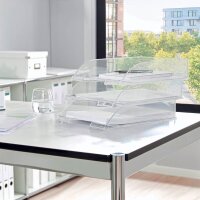 LEITZ Briefablage Plus glasklar DIN A4, 1 St.