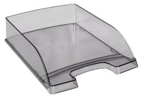 LEITZ Briefablage Plus grau-transparent DIN A4, 1 St.