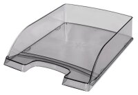 LEITZ Briefablage Plus grau-transparent DIN A4, 1 St.