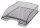 LEITZ Briefablage Plus grau-transparent DIN A4, 1 St.