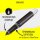ONLINE® Campus Soft Tintenroller schwarz 0,7 mm, Schreibfarbe: blau, 1 St.