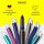 ONLINE® Campus Soft Tintenroller schwarz 0,7 mm, Schreibfarbe: blau, 1 St.