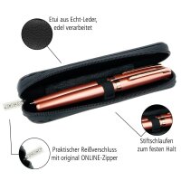 ONLINE® Schreibgeräte-Etui schwarz, 15,5 x 5,0 cm