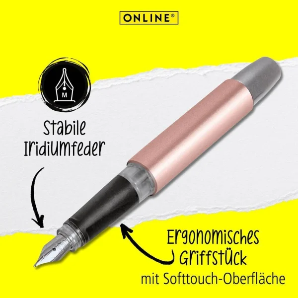ONLINE® Campus Rosegold Patronenfüller rosegold...