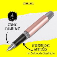 ONLINE® Campus Rosegold Patronenfüller rosegold...