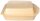 STARPAK Einweg-Menüschalen beige 22,5 x 22,0 cm, 50 St.