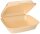 STARPAK Einweg-Menüschalen beige 22,5 x 22,0 cm, 50 St.