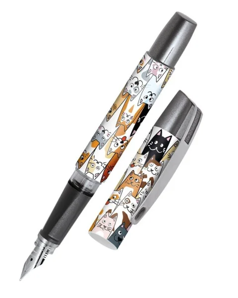 ONLINE® Campus Fluffy Cats Patronenfüller...