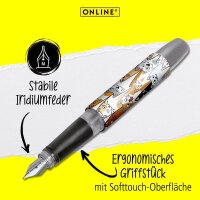 ONLINE® Campus Fluffy Cats Patronenfüller...