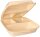 STARPAK Einweg-Menüschalen beige 22,0 x 28,5 cm, 50 St.