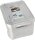 STARPAK Aluschalen mit Deckel silber 930 ml, 50 St.