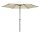 Garden Pleasure Sonnenschirm Garden Pleasure sechseckig, creme Ø 300,0 cm, 1 St.