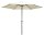 Garden Pleasure Sonnenschirm Garden Pleasure sechseckig, creme Ø 300,0 cm, 1 St.