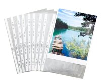 DURABLE Prospekthüllen DIN A4 transparent genarbt...