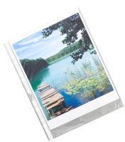 DURABLE Prospekthüllen DIN A4 transparent genarbt 0,045 mm, 100 St.