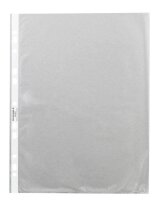 DURABLE Prospekthüllen DIN A4 transparent genarbt 0,045 mm, 100 St.
