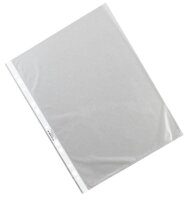 DURABLE Prospekthüllen DIN A4 transparent genarbt 0,045 mm, 100 St.