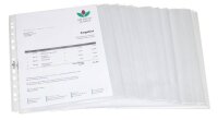DURABLE Prospekthüllen DIN A4 transparent genarbt...