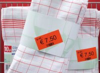 HERMA Etiketten 4257 rot 105,0 x 37,0 mm, 100 Blatt