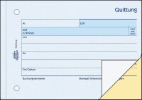 AVERY Zweckform Quittung für Kleinunternehmer (ohne MwSt.-Ausweis) Formularbuch 1742, 1 St.