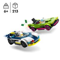 LEGO® City 60415 Verfolgungsjagd mit Polizeiauto und Muscle Car Bausatz
