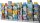 PAPERFLOW Wandprospekthalter Integral alu DIN A5, DIN A6 4/8 Fächern 23,2 x 9,0 x 69,0 cm, 3 St.