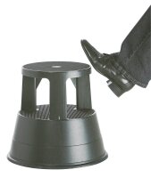ALCO Rollhocker 885 schwarz Kunststoff
