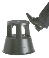 ALCO Rollhocker 885 schwarz Kunststoff