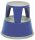 ALCO Rollhocker 895 blau Metall