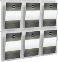helit Wandprospekthalter the placativ transparent DIN A4...