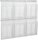 helit Wandprospekthalter the placativ transparent DIN A4 6 Fächern 85,2 x 6,8 x 65,2 cm, 1 St.