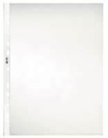 DURABLE Prospekthüllen DIN A4 transparent genarbt 0,08 mm, 50 St.