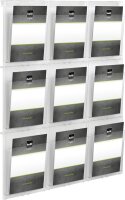 helit Wandprospekthalter the placativ transparent DIN A4...