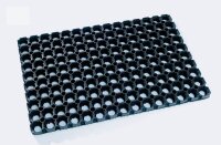 Hamat Fußmatte DOMINO schwarz 60,0 x 80,0 cm
