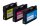 dots  cyan, magenta, gelb Druckerpatronen kompatibel zu HP 933XL (CN054AE, CN055AE, CN056AE)