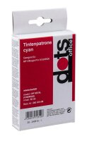 dots  cyan Druckerpatrone kompatibel zu HP 951XL (CN046AE)