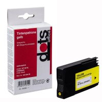dots  gelb Druckerpatrone kompatibel zu HP 951XL (CN048AE)