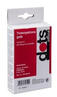 dots  gelb Druckerpatrone kompatibel zu HP 951XL (CN048AE)