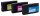 dots  cyan, magenta, gelb Druckerpatronen kompatibel zu HP 951XL (CN046AE, CN047AE, CN048AE)