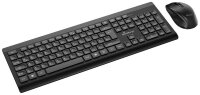 MediaRange MROS104 Tastatur-Maus-Set kabellos schwarz
