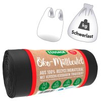 ECOSACK® Schwerlastsäcke 60,0 l schwarz 20 µm, 14 St.