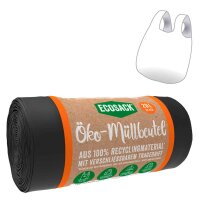 ECOSACK® Müllbeutel 20,0 l schwarz 20 µm, 20 St.