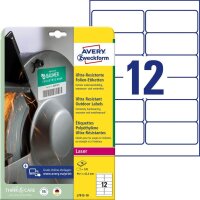 AVERY Zweckform resistente Folienetiketten L7913-10...