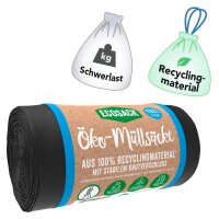 ECOSACK® Schwerlastsäcke 120,0 l schwarz 35...