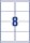 AVERY Zweckform resistente Folienetiketten L7914-10 weiß 99,1 x 67,7 mm, 10 Blatt