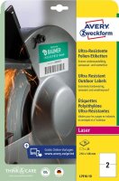 AVERY Zweckform resistente Folienetiketten L7916-10...