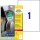 AVERY Zweckform resistente Folienetiketten L7917-10 weiß 210,0 x 297,0 mm, 10 Blatt